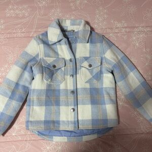 Girls Flannel Jacket